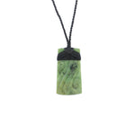 Toki with Carved Koru Pounamu Pendant | by Moreton Carvers