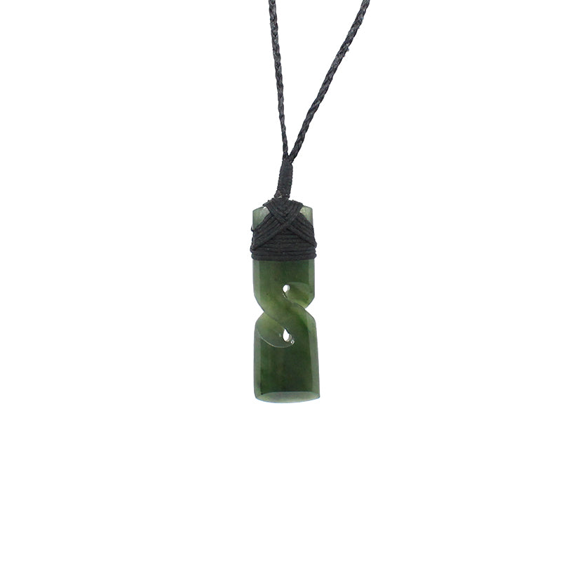 Toki with Twist Pounamu Pendant