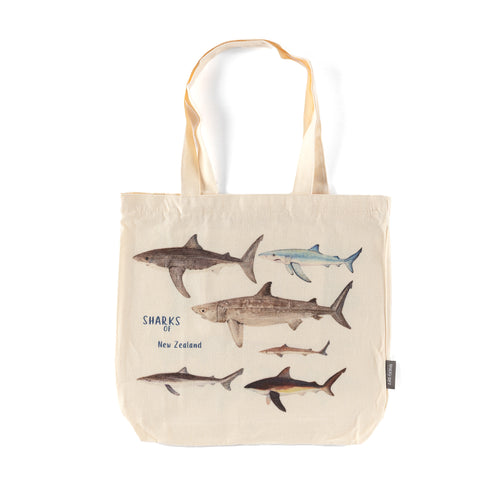 Tote Bag - Sharks of New Zealand