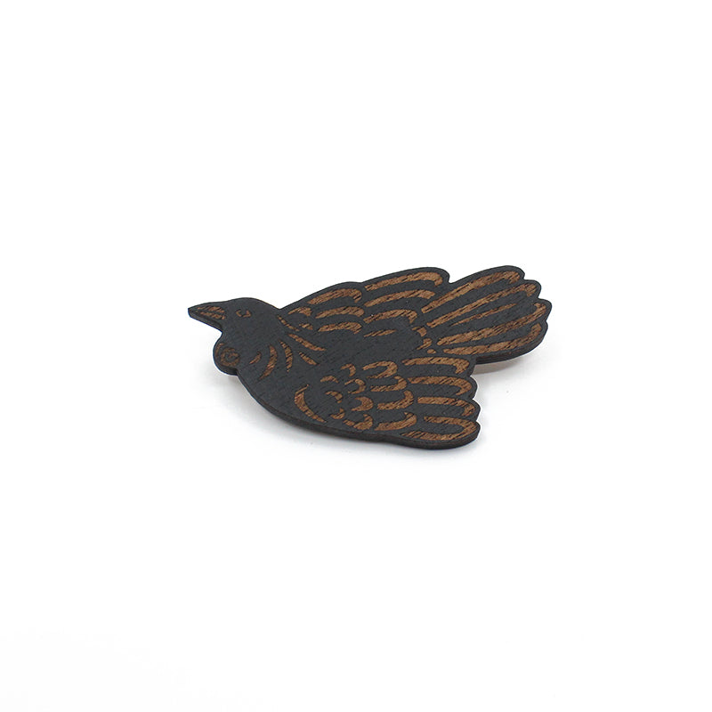 Tūī Brooch | by Melina Martin