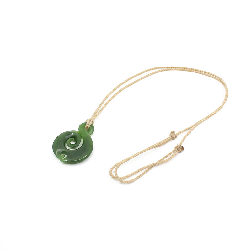 Twist with Koru Pounamu Pendant