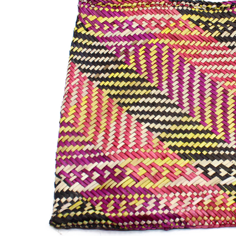 Vanuatu Pandanus Bag - Multi colour