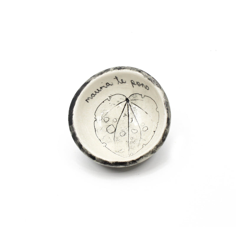 Whakataukī  Bowl Small - Black| by Borrowed Earth