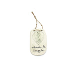 Whakataukī  Wall Hanging Small - Green | by Borrowed Earth