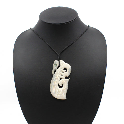 Whalebone Manaia Pendant | by Alex Sands