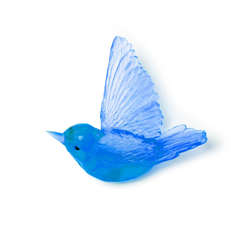 Glass Miromiro / Tomtit Wall Sculpture  | by Luke Jacomb Studio