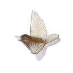 Glass Miromiro / Tomtit Wall Sculpture  | by Luke Jacomb Studio