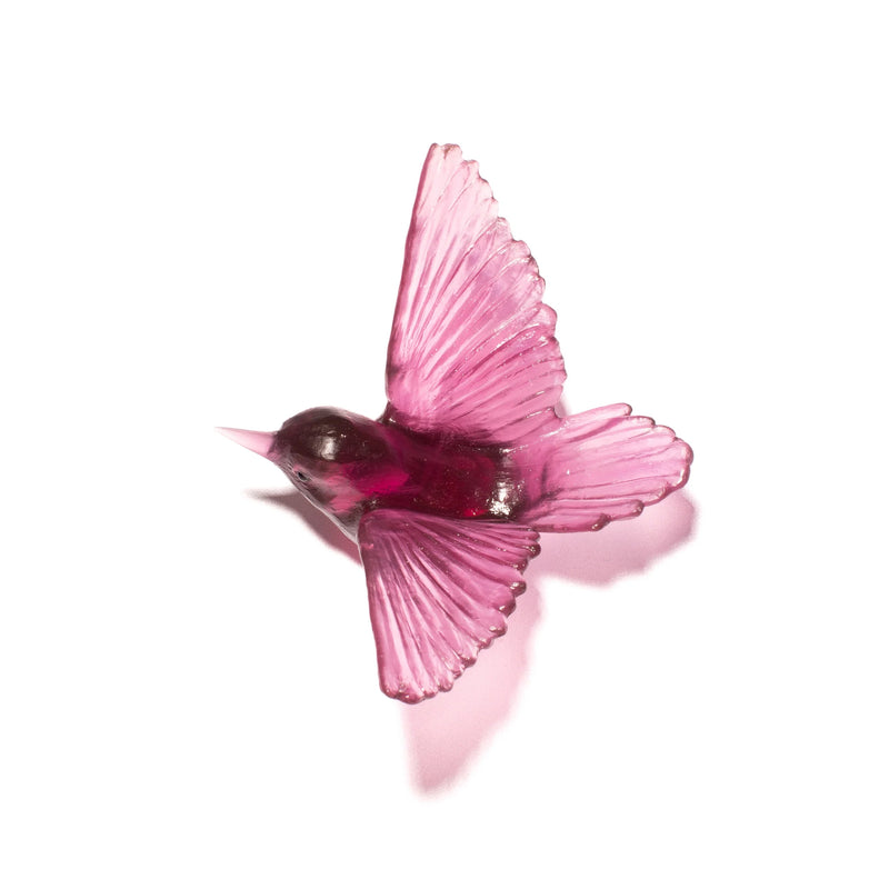 Glass Miromiro / Tomtit Wall Sculpture  | by Luke Jacomb Studio