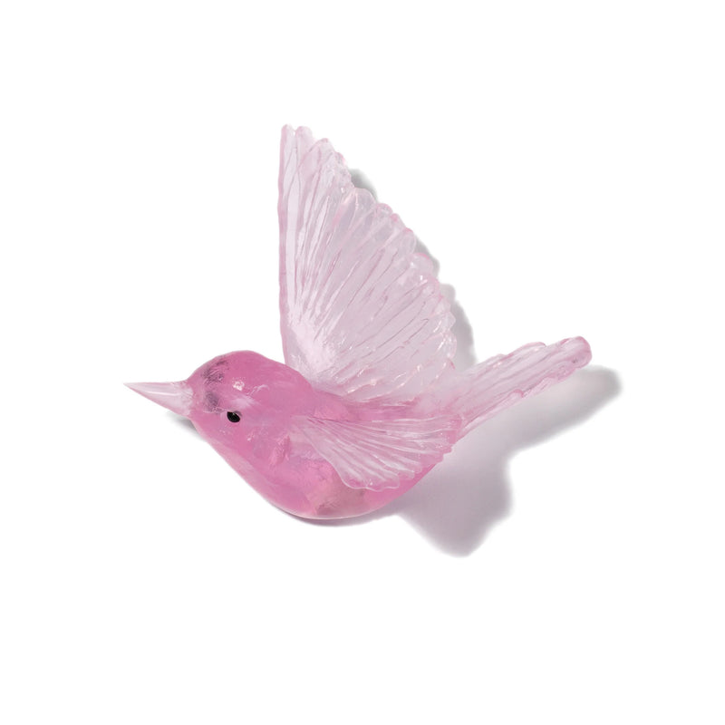 Glass Miromiro / Tomtit Wall Sculpture  | by Luke Jacomb Studio