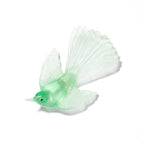 Glass Pīwakawaka / Fantail Wall Sculpture  | by Luke Jacomb Studio