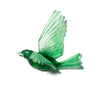 Glass Hihi / Stitchbird  Wall Sculpture  | by Luke Jacomb Studio