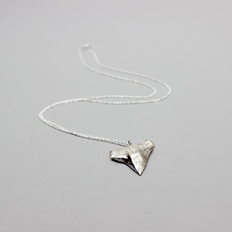 Silver Mako Shark Tooth Pendant | by Keri-Mei Zagrobelna