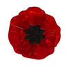 Poppy Field Brooch - Red