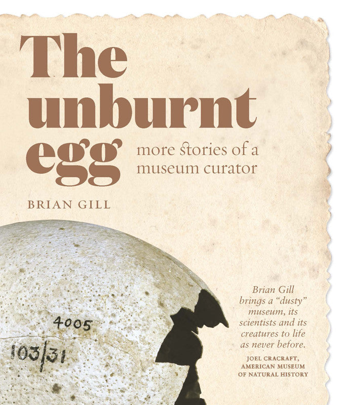The Unburnt Egg - More stories of a Museum Curator | By Brian Gill