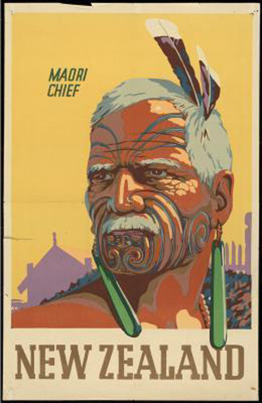 A2 Poster - Māori Chief