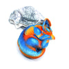 Baby Triceratops in Egg Soft Toy - Orange