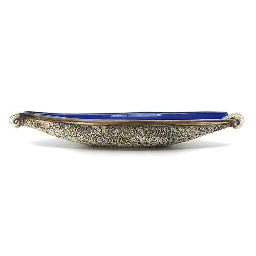 Ceramic Scroll Bowl - Blue | by Royce McGlashen