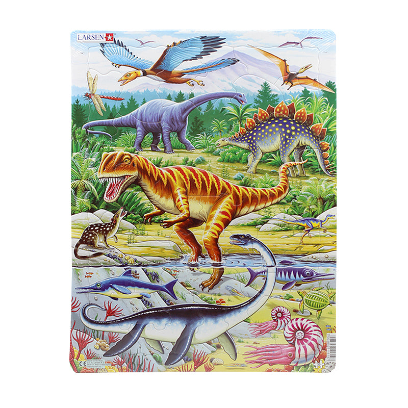 Jurassic Dinosaurs Puzzle