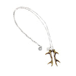 Double Antler Pendant by Nick Von K