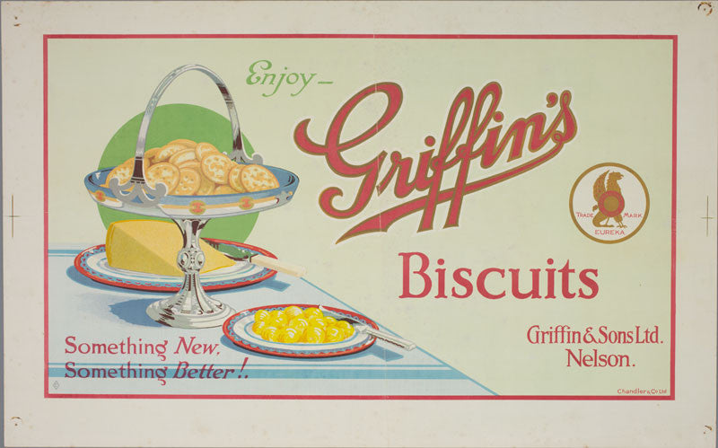 A2 Poster - Enjoy Griffin's Biscuits