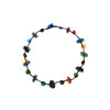 Rainbow Glass Bead Necklace - Short | by Judy Newton