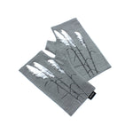 Merino Fingerless Mittens - Toetoe - Grey