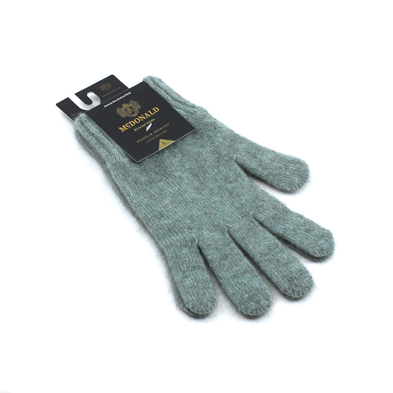 Possum Merino Gloves - Mint