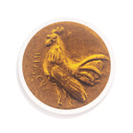 Silver Coin showing a Cock (Symbol of Himera) Ceramic Coaster