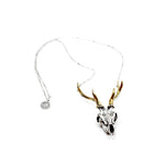 Stag Skull Pendant by Nick Von K