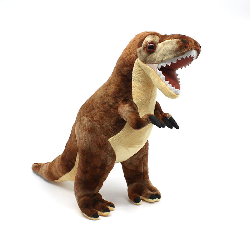 Tyrannosaurus Rex Soft Toy - Dark Brown