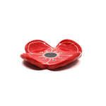 Ceramic Poppy Wall Hanging - Large by Borrowed Earth