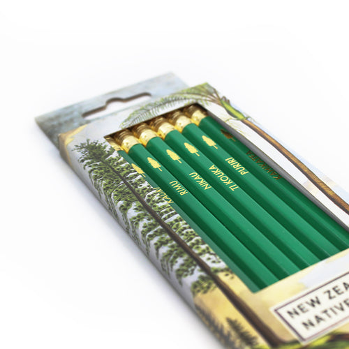 New Zealand Native Trees Pencil Pack
