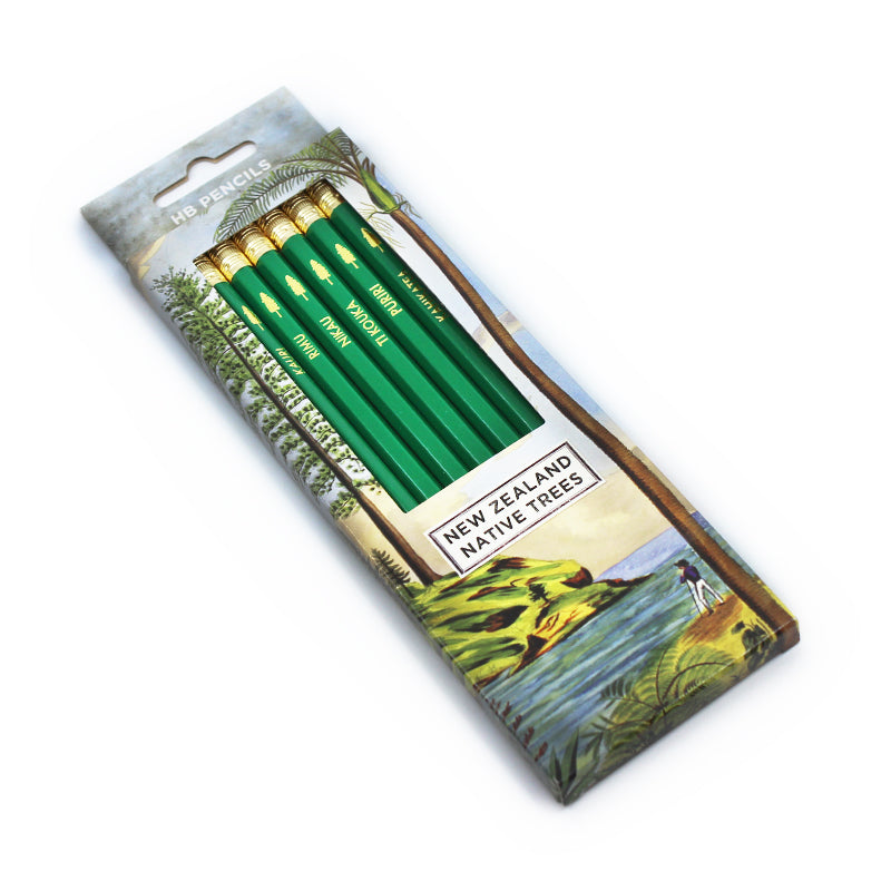 New Zealand Native Trees Pencil Pack
